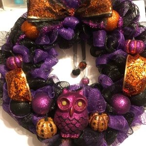 Handmade Halloween wreath
